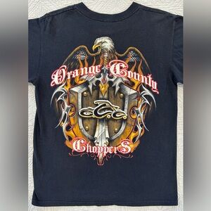 Vintage Y2K Orange County Choppers OCC Motorcycle T-Shirt Men’s Size Medium